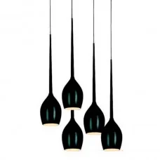 Azzardo AZ0312 Izza (md-1288a-5bl-shiny-black)