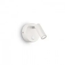 Бра, настінний світильник Ideal Lux 142586 Page LED 1x3W 3000K 240Lm IP20 білий