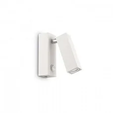 Бра, настінний світильник Ideal Lux 142258 Page LED 1x3W 3000K 240Lm IP20 білий