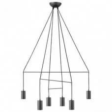 Люстра Nowodvorski 9677 Imbria GU10 6x10W IP20 чорна Люстра Nowodvorski 9677 Imbria GU10 6x10W IP20 чорна