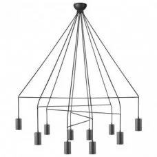 Люстра Nowodvorski 9680 Imbria GU10 10x10W IP20 чорна Люстра Nowodvorski 9680 Imbria GU10 10x10W IP20 чорна