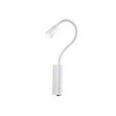Бра, настенный светильник Azzardo AZ1547 Veronica LED 1x3W 3000K 150Lm IP44 белый