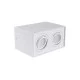 Точковий світильник Goldlux 313133 Hadar Q2 GU10 2x10W IP20 білий