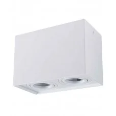 Точечный светильник Goldlux 313133 Hadar Q2 GU10 2x10W IP20 белый
