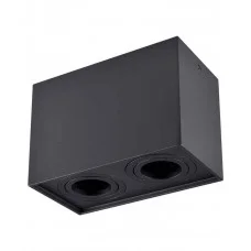 Точковий світильник Goldlux 313140 Hadar Q2 GU10 2x10W IP20 чорний