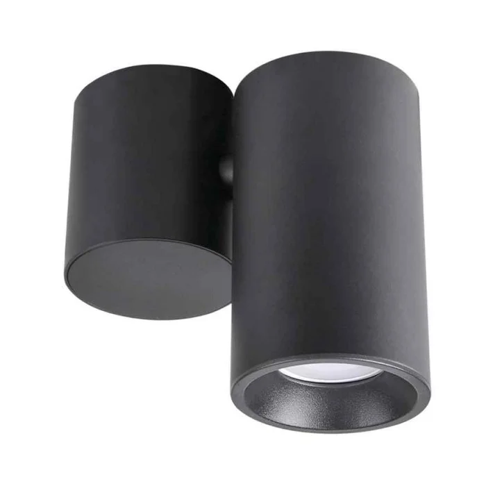 Светильник поворотный, спот Goldlux 315403 Hobro GU10 1x10W IP20 черный