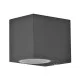 Вуличний світильник Goldlux 313331 Boston GU10 1x10W IP44 графітовий