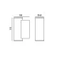 Уличный светильник Italux OWL-2804-1-4K Lenta Led 1x10W 4000K 918Lm IP54