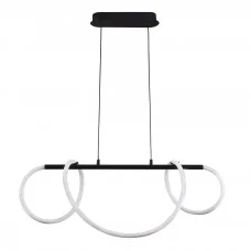 Подвесной светильник, люстра Goldlux 329080 Emma LED 1x38W 4000K 4450Lm IP20 черный