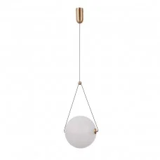 Подвесной светильник Italux PND-34361-L-HBR-OPAL Rastia Led 1x12W 3000K 1300Lm IP20 Gold