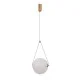 Подвесной светильник Italux PND-34361-L-HBR-OPAL Rastia Led 1x12W 3000K 1300Lm IP20 Gold