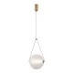 Подвесной светильник Italux PND-34361-L-HBR-OPAL Rastia Led 1x12W 3000K 1300Lm IP20 Gold