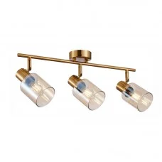 Спот Italux SPL-65342-3-BRO-AMB Santia E14 3x40W Gold Спот Italux SPL-65342-3-BRO-AMB Santia E14 3x40W Gold