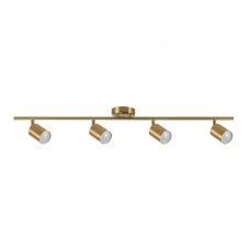 Светильник поворотный, спот Goldlux 327284 Goldi GU10 4x10W IP20 золотой