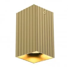 Точковий світильник Italux CLN-37492-S-GD Tecno GU10 1x10W IP20 латунний