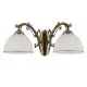 Бра Italux WL-5122-2 Feneza E27 2x40W IP20 Bronze