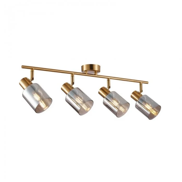 Спот Italux SPL-65342-4-BRO-SG Santia E14 4x40W