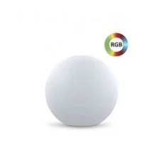 Уличный светильник на солнечной батарее шар Goldlux Polux 311351 Kula Led 3000K + RGB IP65 Wh
