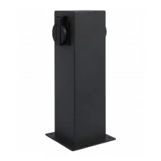 Столбик с розетками Goldlux 327963 Elektri IP44 графитовый