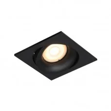 Точковий світильник Italux DL-26451-GU10-BK Ponar GU10 1x10W IP20 чорний