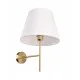 Бра, настенный светильник Goldlux 325495 Elena E27 1x20W IP20 белый