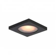 Точечный светильник Italux DL-26385S-GU10-BK Antar GU10 1x10W IP44 черный