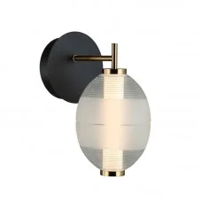 Бра Italux WL-45372-1-WH-CL Rinot Led 1x8W 3000K 470Lm Bk