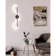 Бра, настенный светильник Goldlux 329097 Emma LED 1x19W 4000K 2230Lm IP20 черный