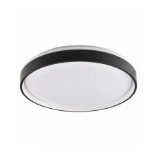 Люстра с пультом светодиодная, потолочный светильник Goldlux 326676 Jadwiga LED 1x72W 3000K/4000K/6000K 8000Lm IP44 черная
