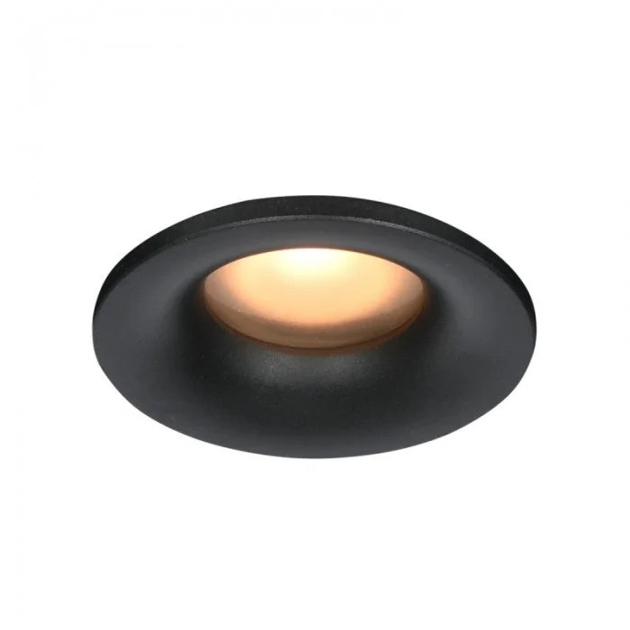 Точечный светильник Italux DL-60327-IP44-BK Barto GU10 1x10W IP44 черный