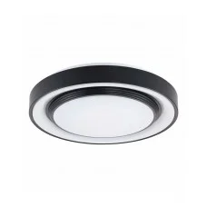 Люстра с пультом светодиодная, потолочный светильник Goldlux 326706 Zygmunt LED 1x72W 3000K/4000K/6000K 8000Lm IP44 черная