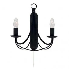 Бра Searchlight 6342-2BK Maypole