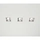 Точечный светильник Skarlat PS0786 WH+GD
