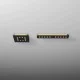 Подвесной светильник Skarlat RSLC78065 10x1.5W BK+GD 3000K Quarte