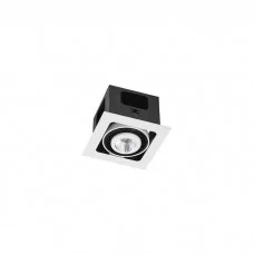 Точковий світильник Skarlat RGL7115-1 1x12W WH+BK 3000K Suil