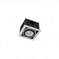 Точковий світильник Skarlat RGL7116-1 1x18W WH+BK 3000K Suil