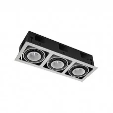 Точковий світильник Skarlat RGL7116-3 3x18W WH+BK 3000K Suil