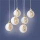 Подвесной светильник, люстра TK Lighting 2746 Cyklop E27 6x15W IP20 белый