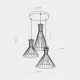 Підвісний світильник TK Lighting 3351 Sahara