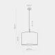 TK Lighting 4107 Deva White TK Lighting 4107 Deva White