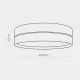 Світильник TK Lighting 4179 Hilton Silver Світильник TK Lighting 4179 Hilton Silver