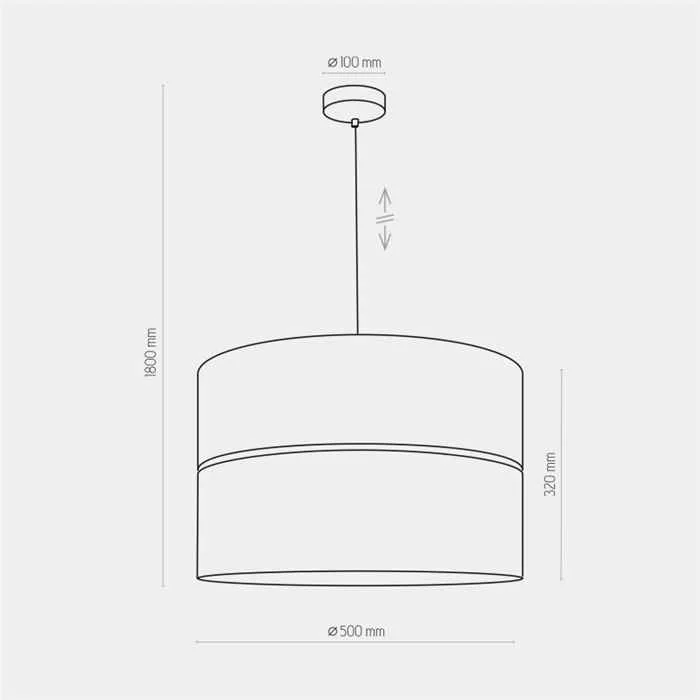 Підвісний світильник, люстра TK Lighting 4346 Hilton E27 1x15W IP20 золотий Підвісний світильник, люстра TK Lighting 4346 Hilton E27 1x15W IP20 золотий