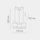 Tk Lighting 6537 Boho White