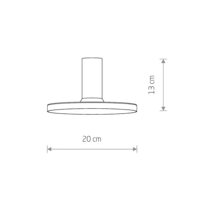 Плафон Nowodvorski 12030 Cameleon Hermanos B 10W IP20 серо-зеленый