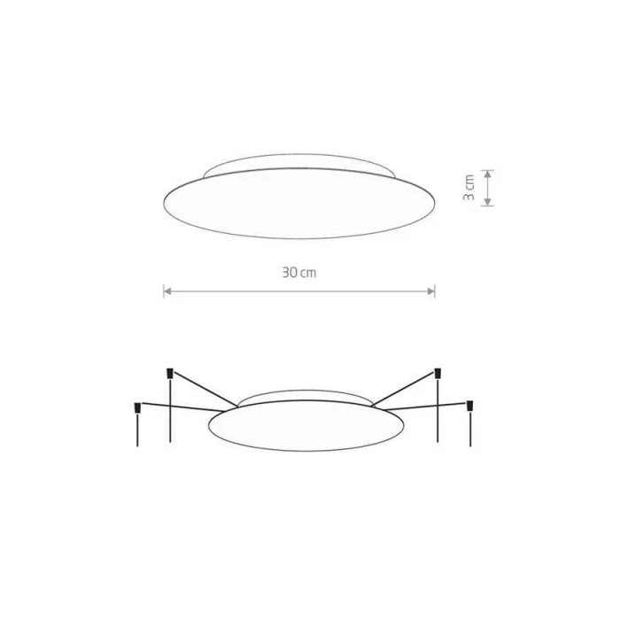Основание для светильника Nowodvorski 12059 Cameleon Canopy A 25W IP20 золото
