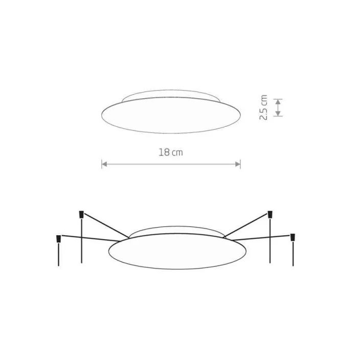 Основание для светильника Nowodvorski 12060 Cameleon Canopy A 25W IP20 бежевое