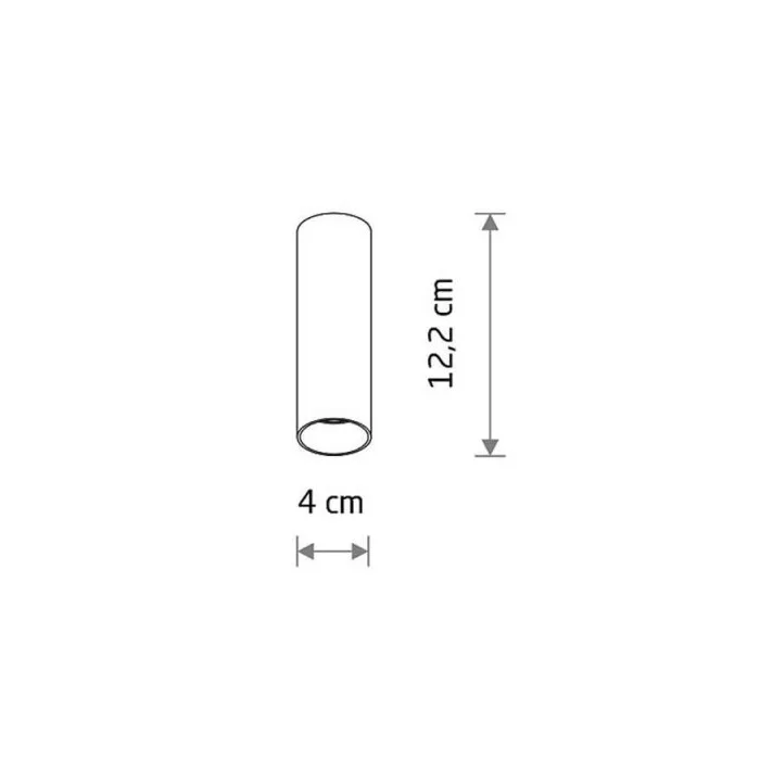 Плафон Nowodvorski 12145 Cameleon Fourty S 10W IP20 бежевий