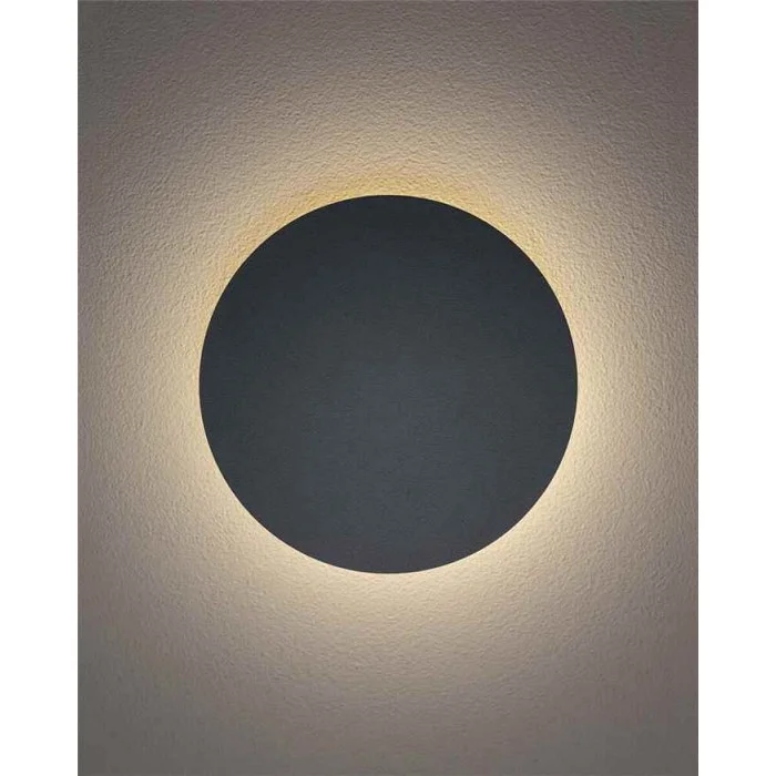 Бра, настенный светильник Nowodvorski 12666 Ring LED S 1x7W 3000K 60Lm IP20 светло-синий