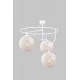 Люстра NB LIGHT 70833-cl6-pla473-cp214 Toronto IP20 білий
