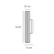 Бра для ванної, світильник Nordlux 2610221035 Virelle LED 1x8W 3000K-4000K 760Lm IP44 латунний